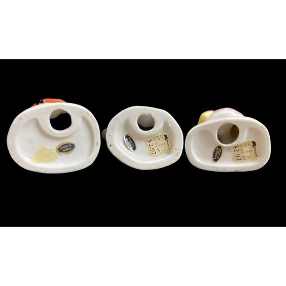 Vintage Unbranded Figurine Circus Clown Musicians Lot of 5 Made in Korea 6" Tall - Picture 4 of 8